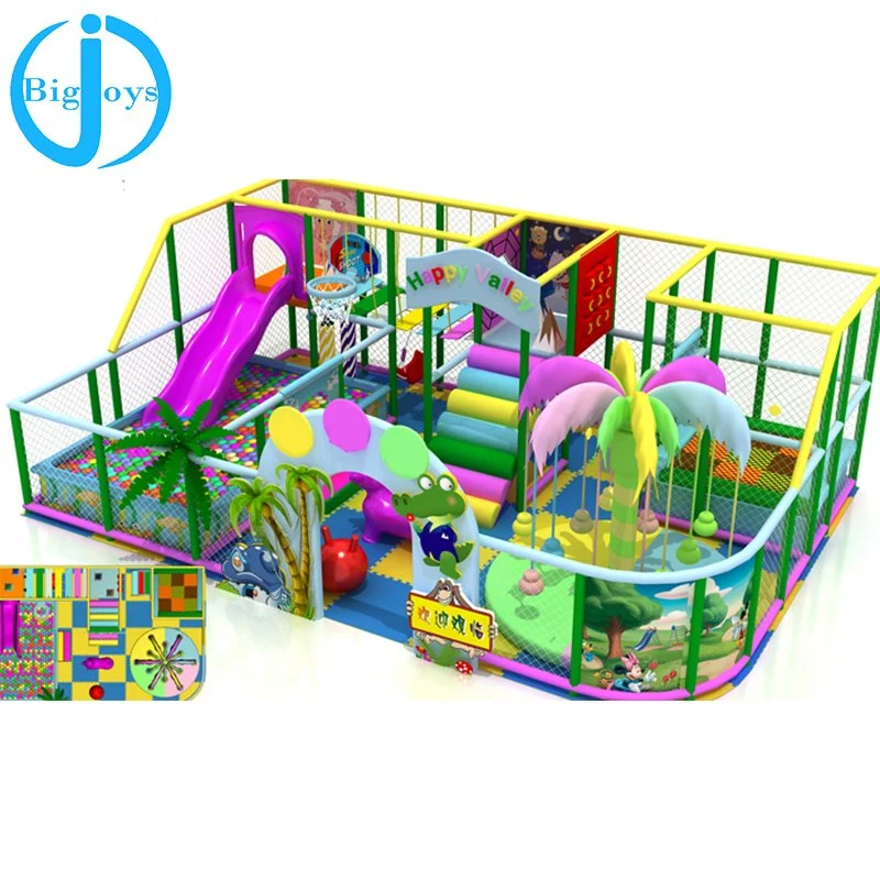 New Playground Indoor Soft Play, Commercial Soft Playground