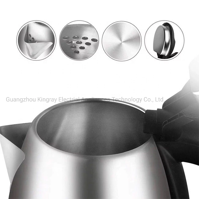 Hot Sale Home Electronics Kitchen Appliances Tea Water Boiling Appliances 304 Stainless Steel Electric Kettle