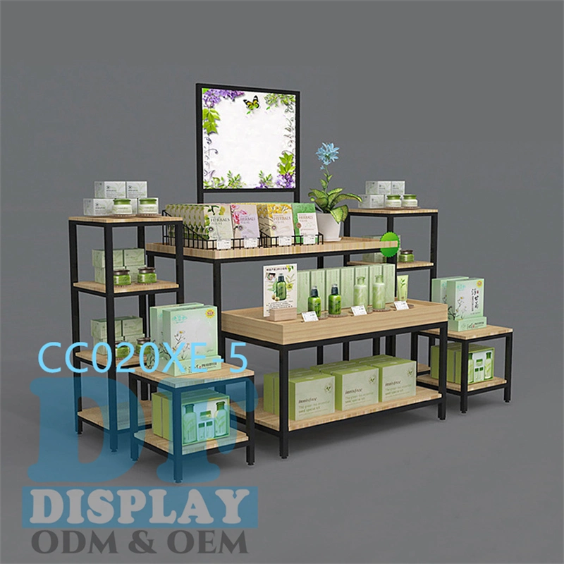 Exposicion Estética personalizada Shopping Mall Showcase Retail Perfume Store Mueble Estética Display Cabinet