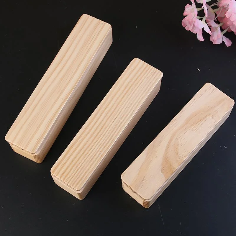 Paulownia/Pine Wooden/Wood Box Tableware for Jewelry/Watch Storage/Packing Pencil Case