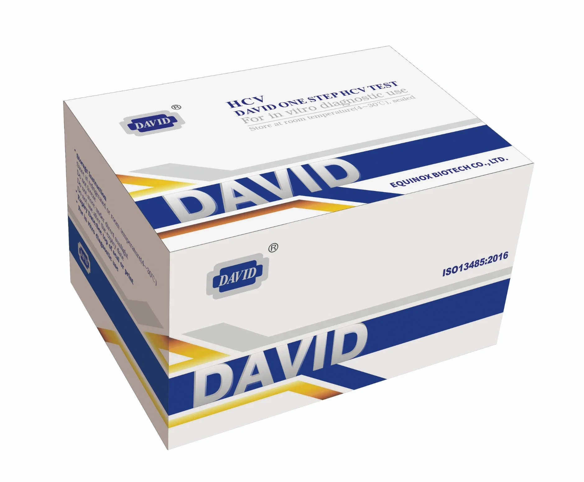 David Medical Diagnostic One Step Schnelltest HCV-Test