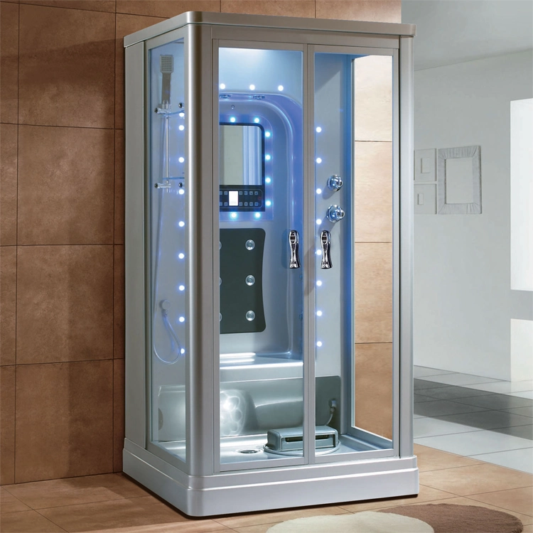 Woma High Quality Acrylic Massage Bath Steam Room with Shower Base (Y846)