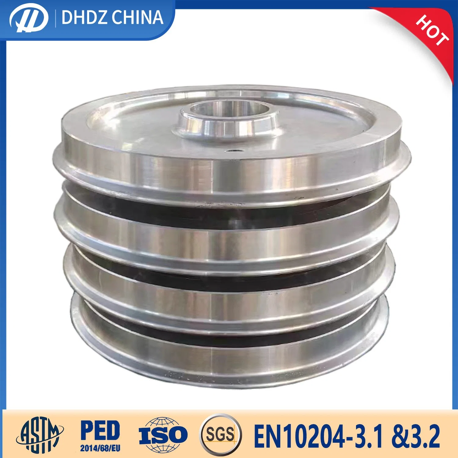 Special Steel Disc Forging Alloy Steel Cylinder Forging Customized Forged Parts