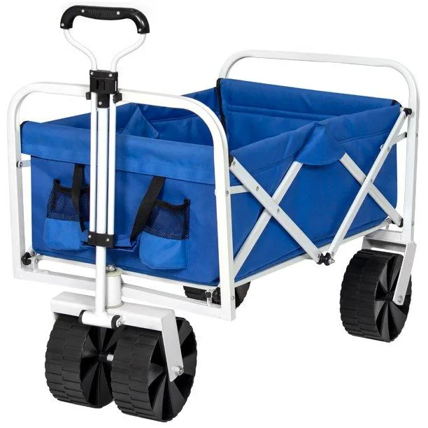 Utility Park Garden Cart Tool Customized Color Folding Wagen Camping Trolley Outdoor