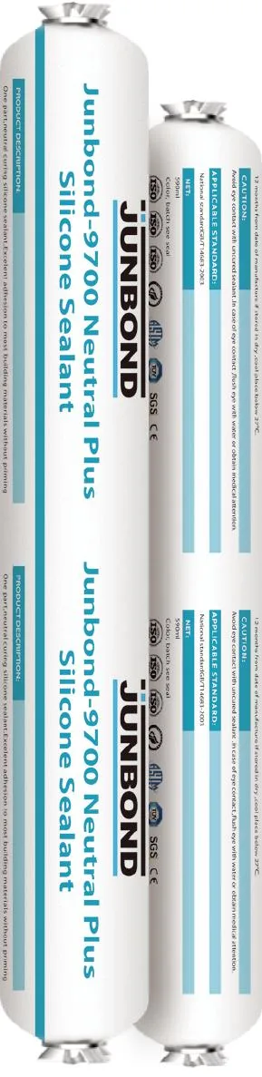 Junbond 9701 Paquete de salchichas de sellador de silicona neutra