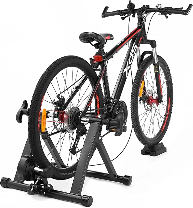 Magnetic Riding Stand with 6 Levels Resistance for Mountain & Road Bike