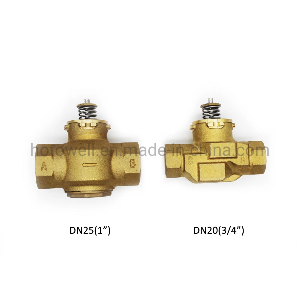 Spdt/Spst Fan Coil Unit on/off Type Room Temperature Control Purpose Motorized Zone Valve