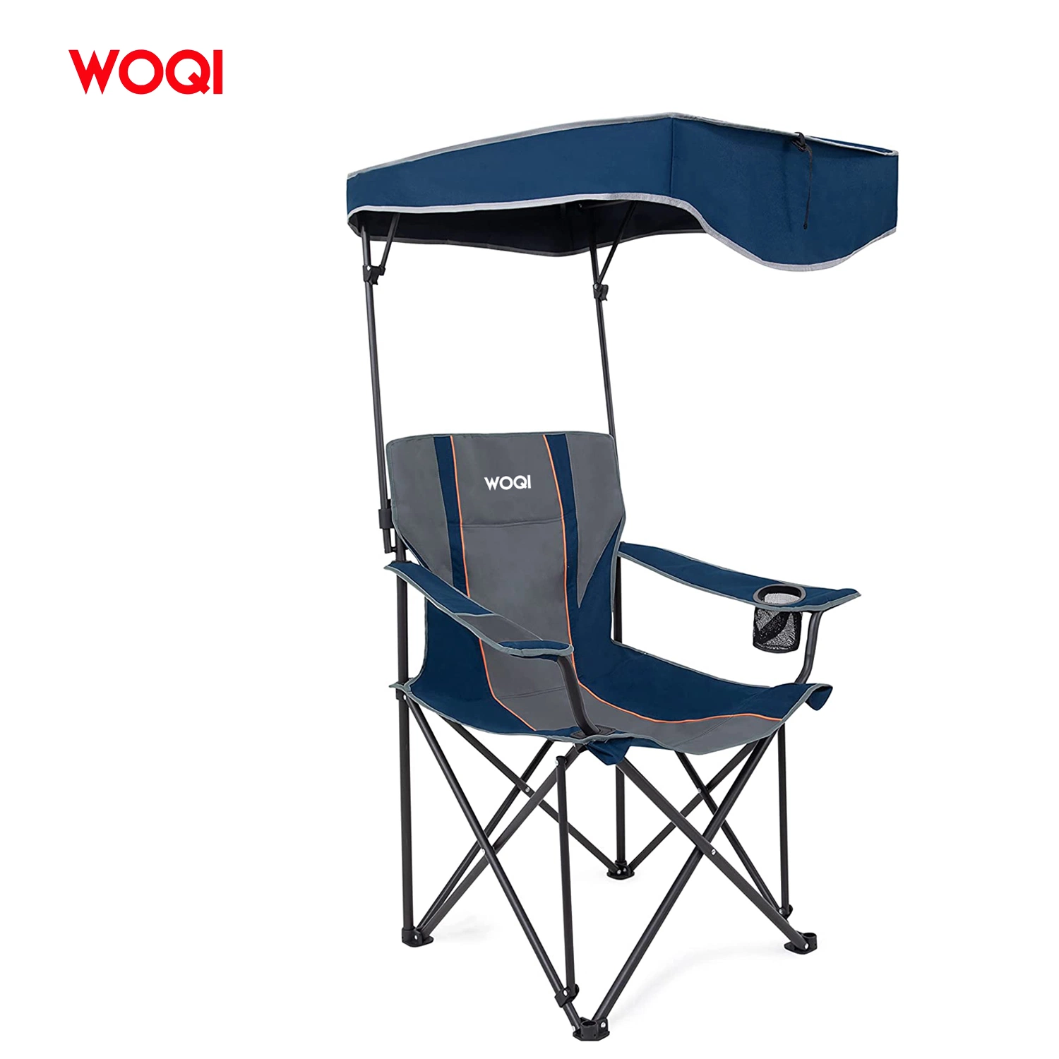 Woqi Wholesale/Supplier Outdoor Modern Portable Camping Folding Fishing Metal Steel Beach Chair