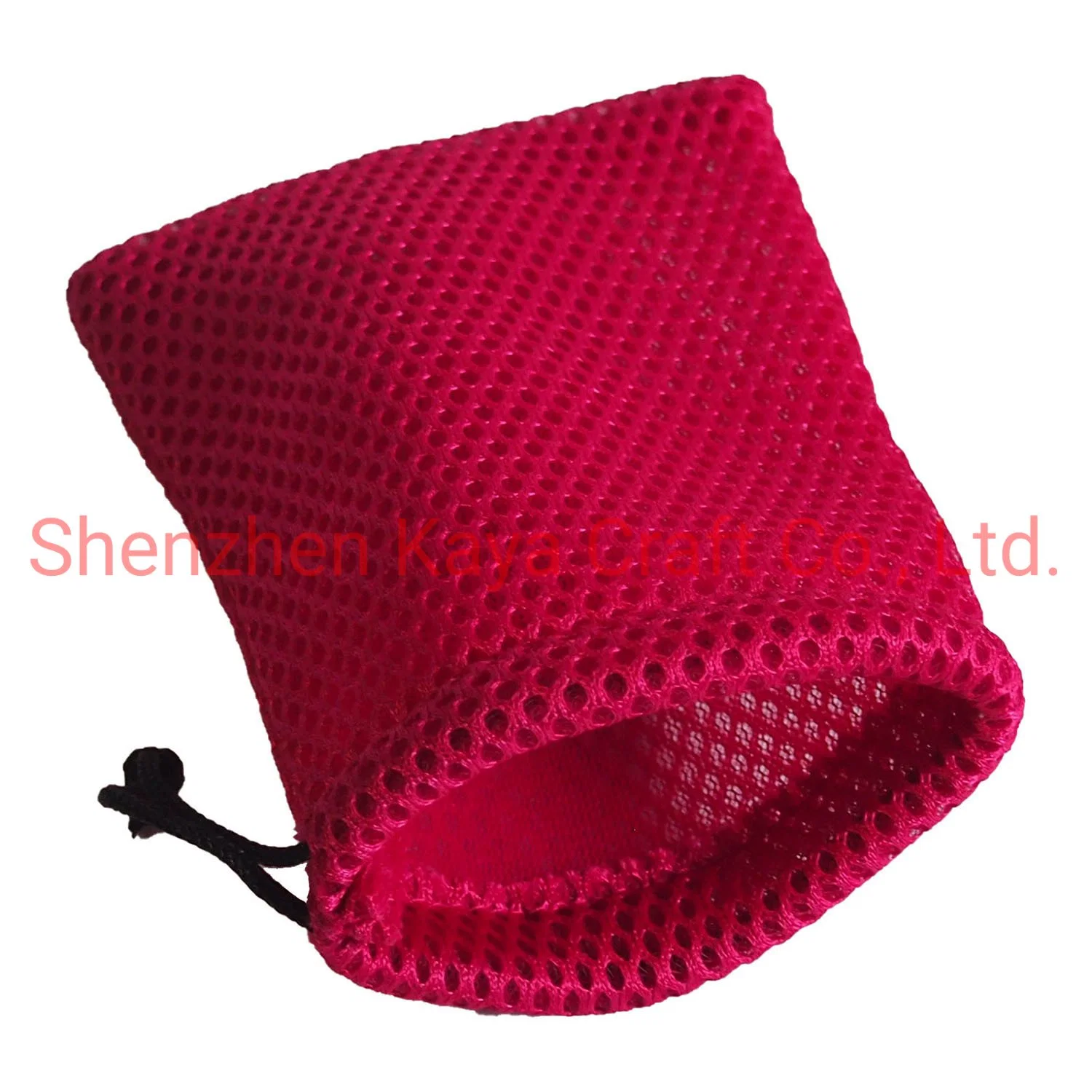 Sandwich Mesh Drawstring Bags Mobile Phone / HDD / Digital Products Pouch