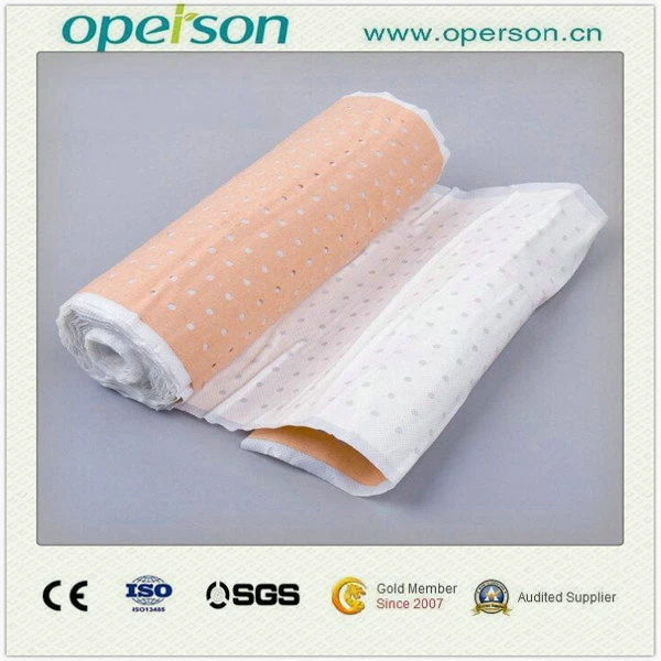 Medical Surgical Custom Perforated Cotton Fabric Zinc Oxide Adhesive Perforatd Plaster with CE& ISO Approved