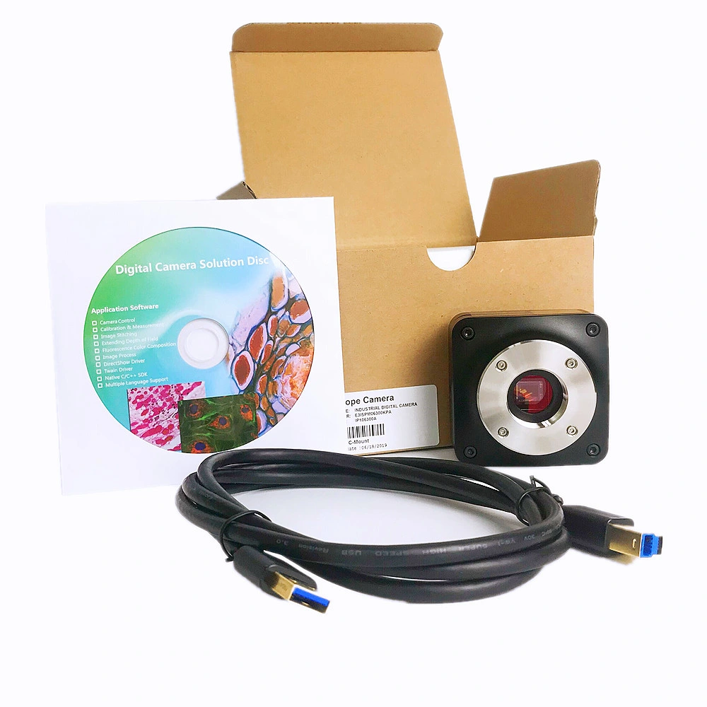 Touptek 6,3MP-Videokamera mit 59 Bildern/s und Sony Imx178 1/1,8''-Sensor