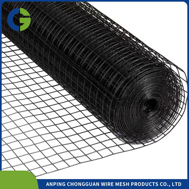 Factory Supply Price Weight Green or Black Color PVC Coated Welded Wire Mesh for Fence