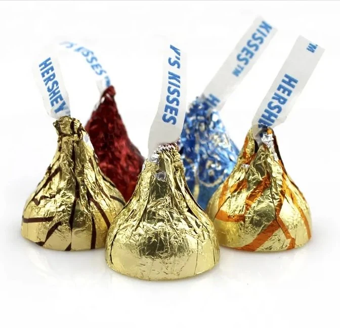 Original Factory Customized OEM Aluminum Foil for Chocolate Wrapping and Food Packing Paper