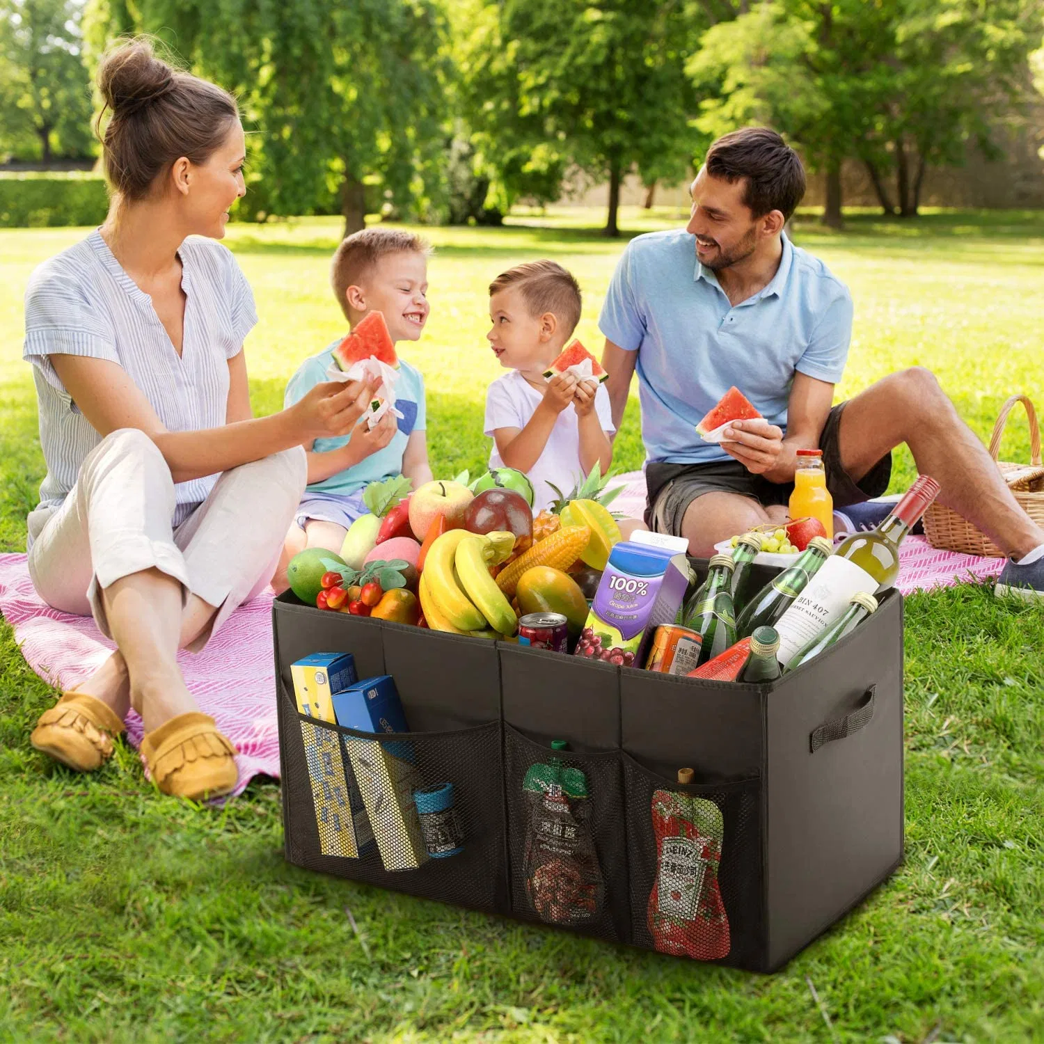 Supplier Waterproof Cooler Trunk Organizer for Car