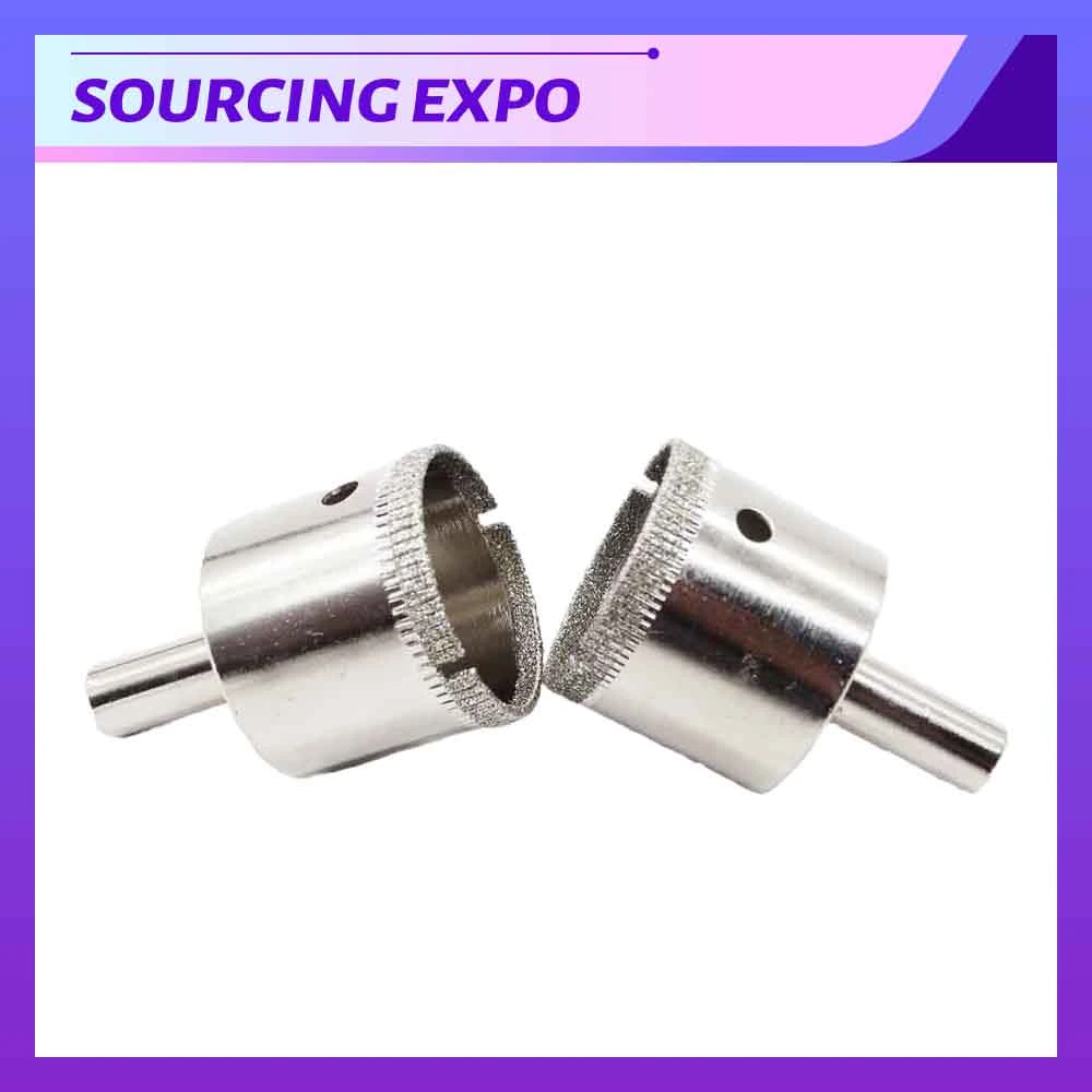 Electroplated Diamond Hole Saw Coated Drill Bit for Glass