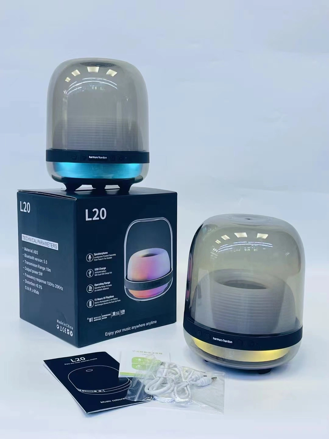 LD-L20 Großhandel/Lieferant China Fabrik Mini Wireless Portable RGB Bluetooth Lautsprecher