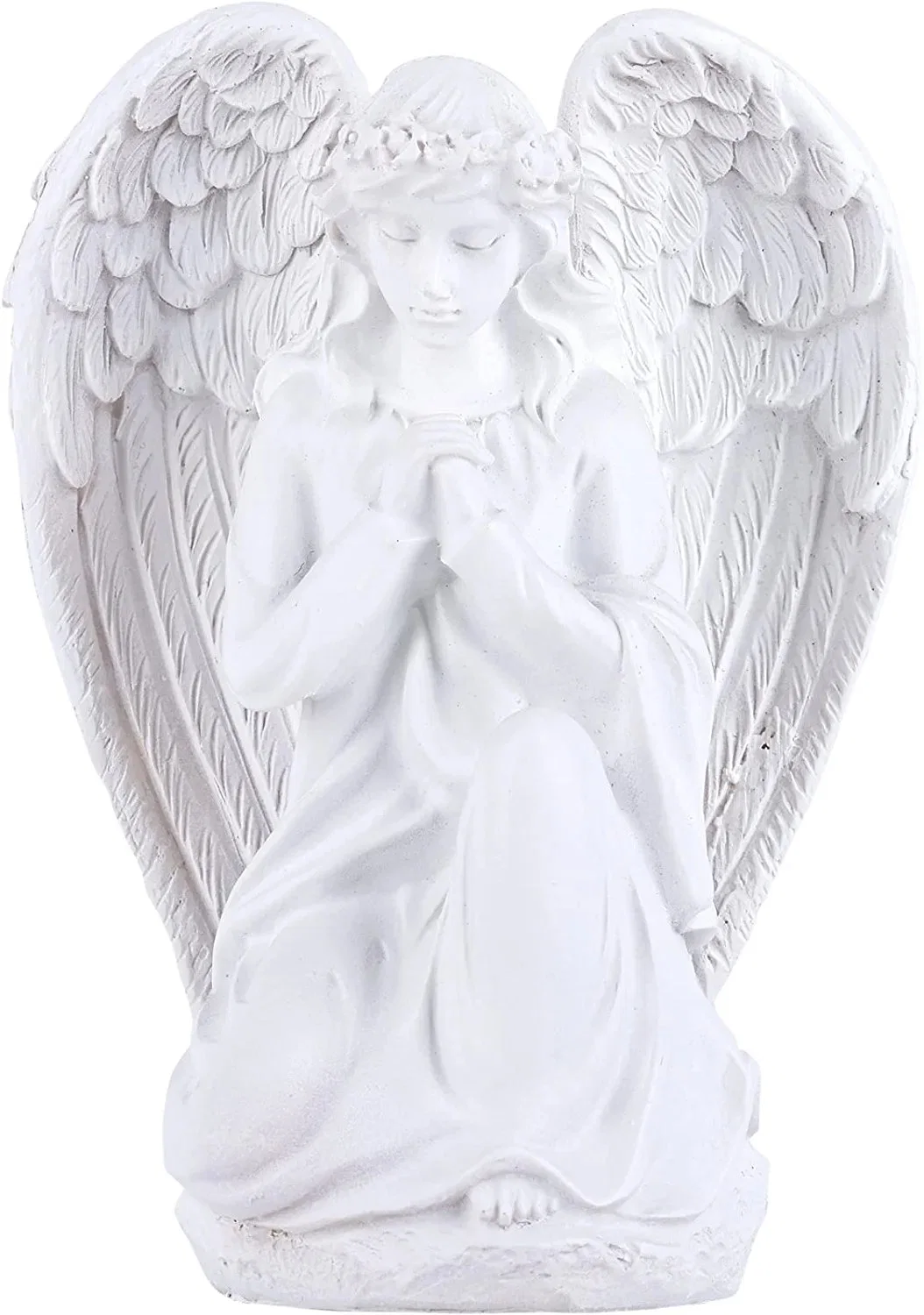 Kniend Bester Engel Statue Wächter Memorial Cherub Skulptur