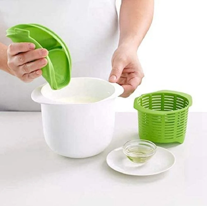 Food Grade PP Microwave Butter Yogurt Cottage Cheese Maker Kitchen Tool