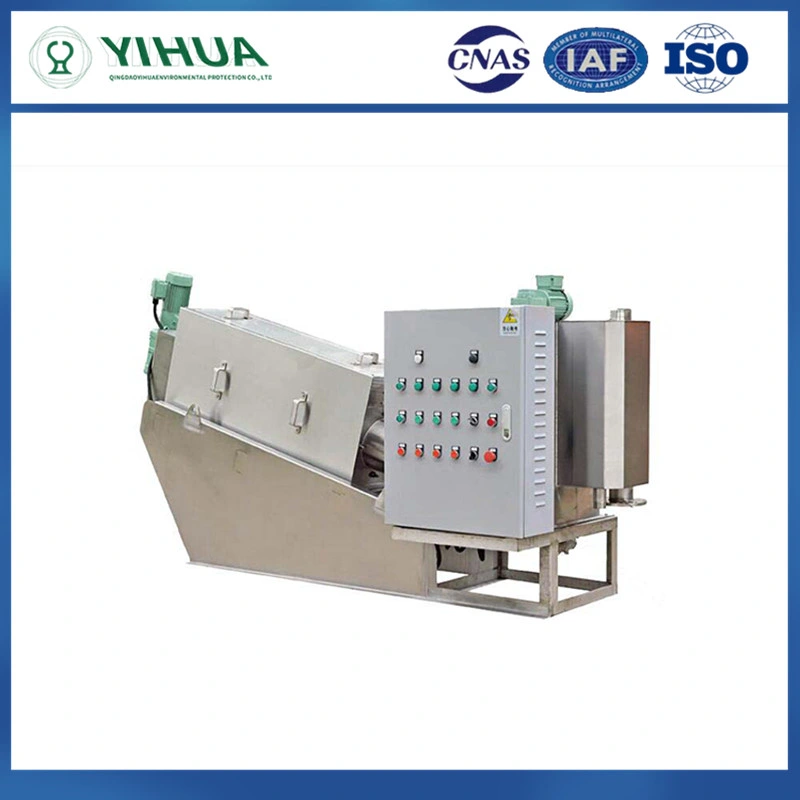 YH 2400*850*1300mm China tratamiento de aguas residuales Equipo de deshidratación de lodos Yhdl-131