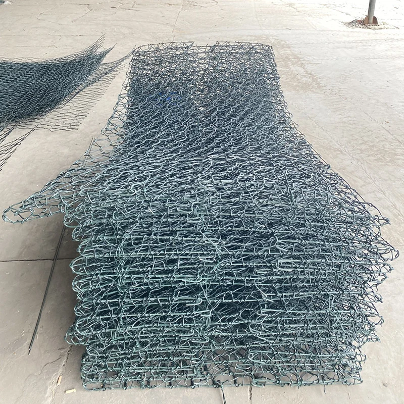 2,7/3,7mm PVC-beschichtete Stützwand Gabion Box