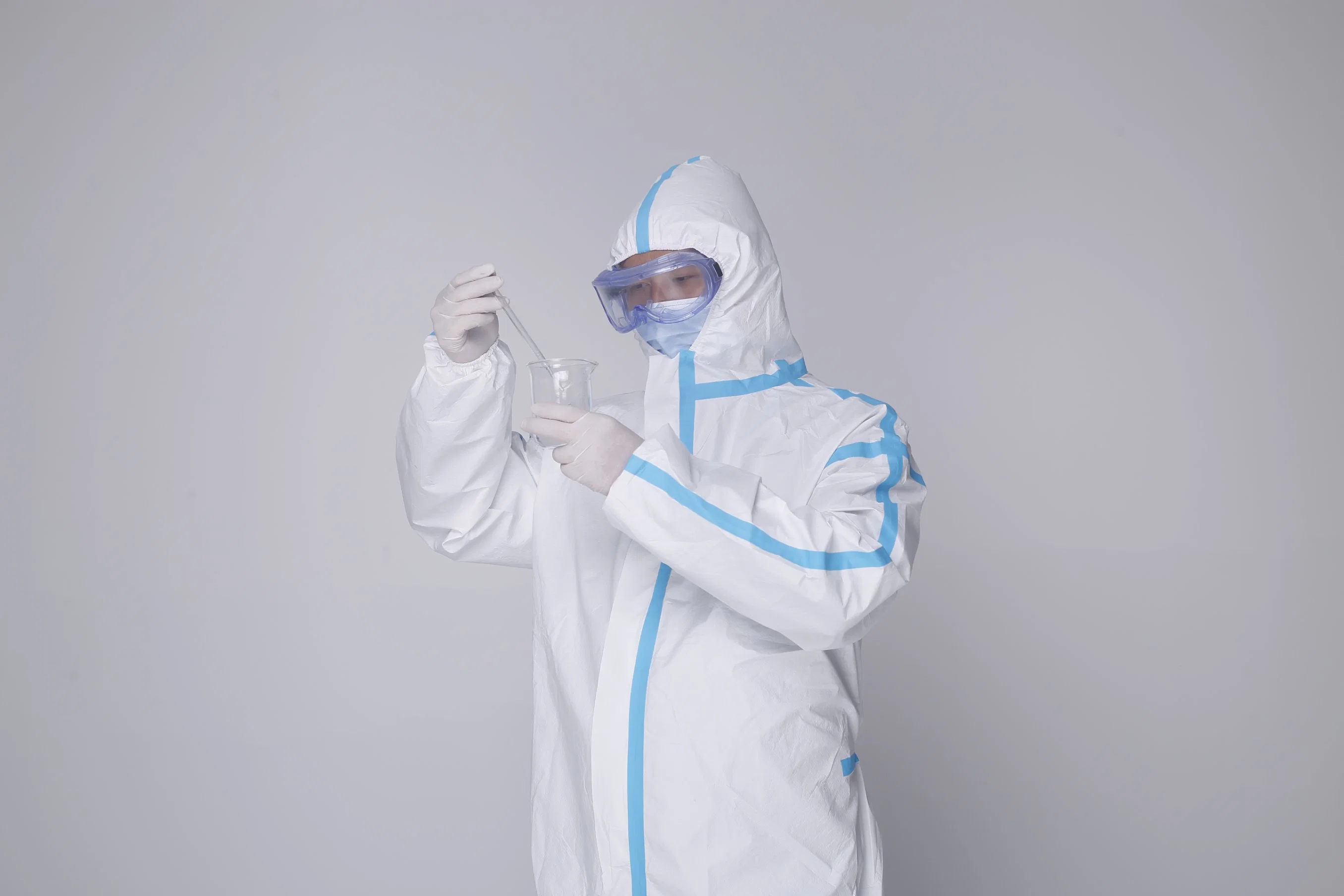 Non-Sterile High quality/High cost performance Personal Protective Certified Safety Clothing