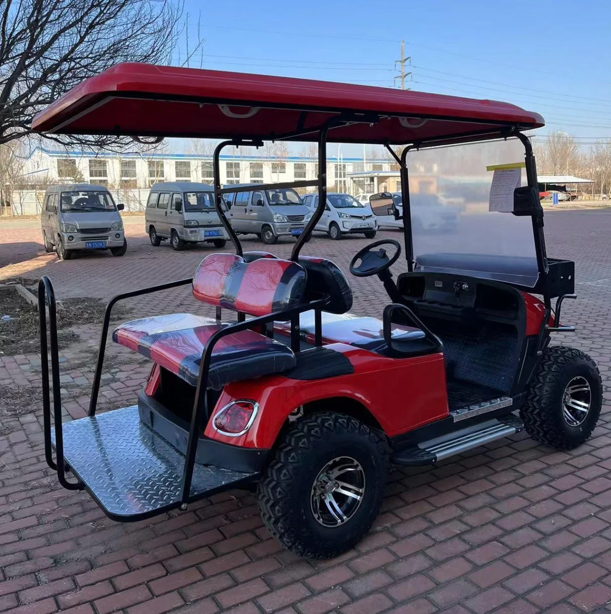 Chino Mini 2 asientos 4 6 asientos eléctricos Golf Carts Precios baratos Buggy Car for Sale 48V Lithium Battery Places Carrito de Golf