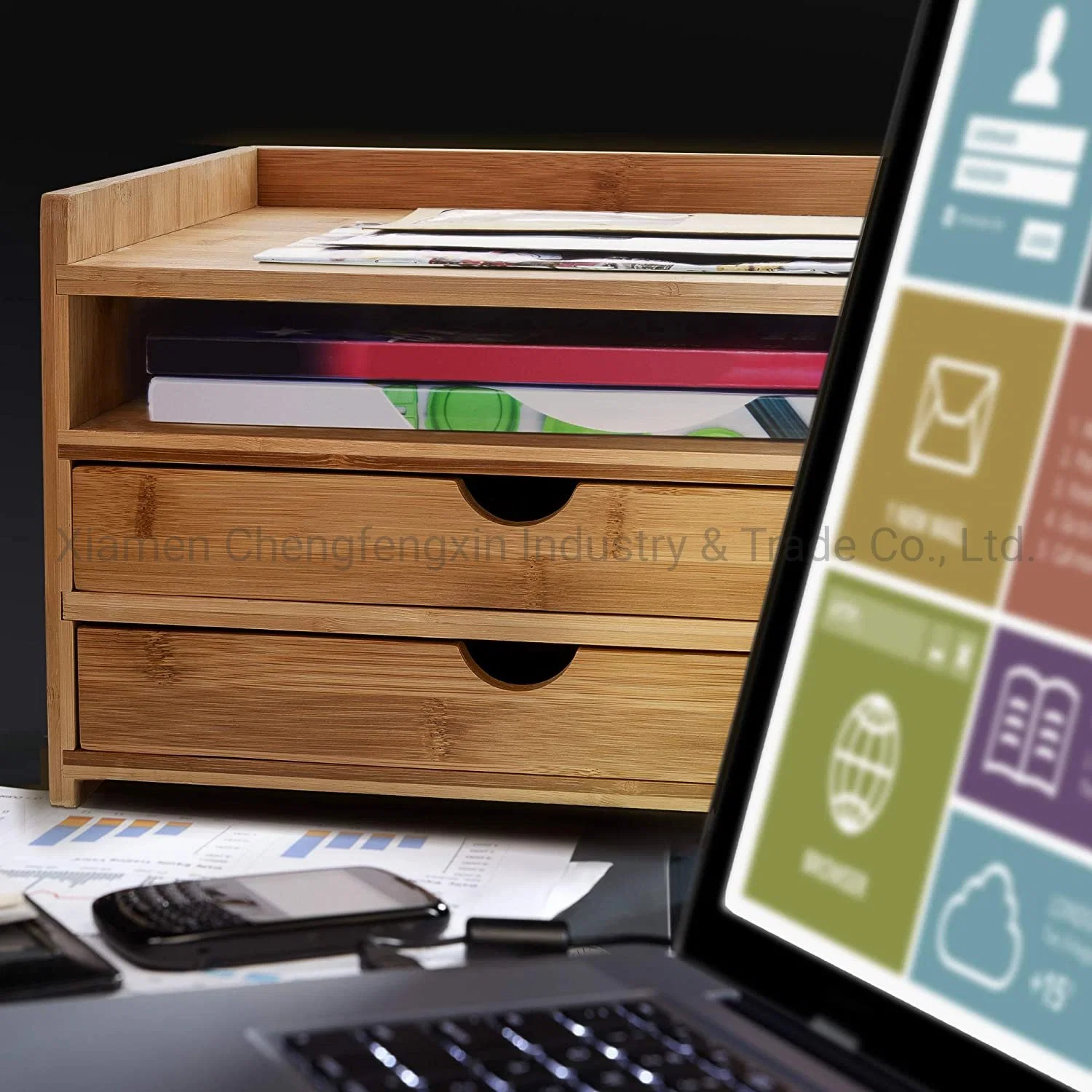 Desk Organizer Be Used to Organize Offices, Kitchens, Bathrooms