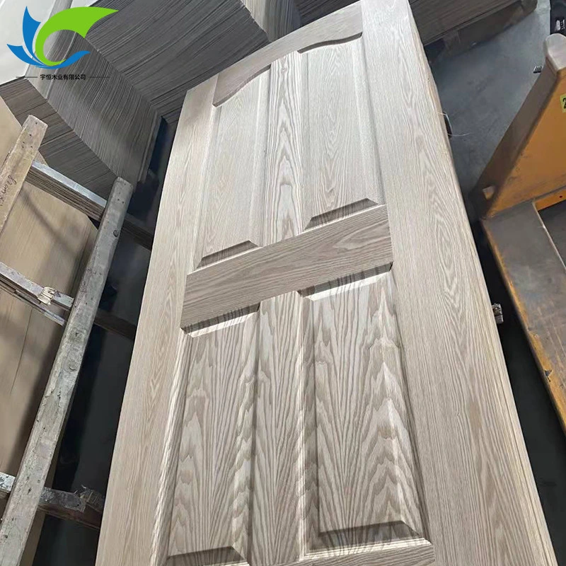 Veneer Door Face Square Design MDF Door Skin Machine Wood Interior Door Interior Door Yh- 004-1