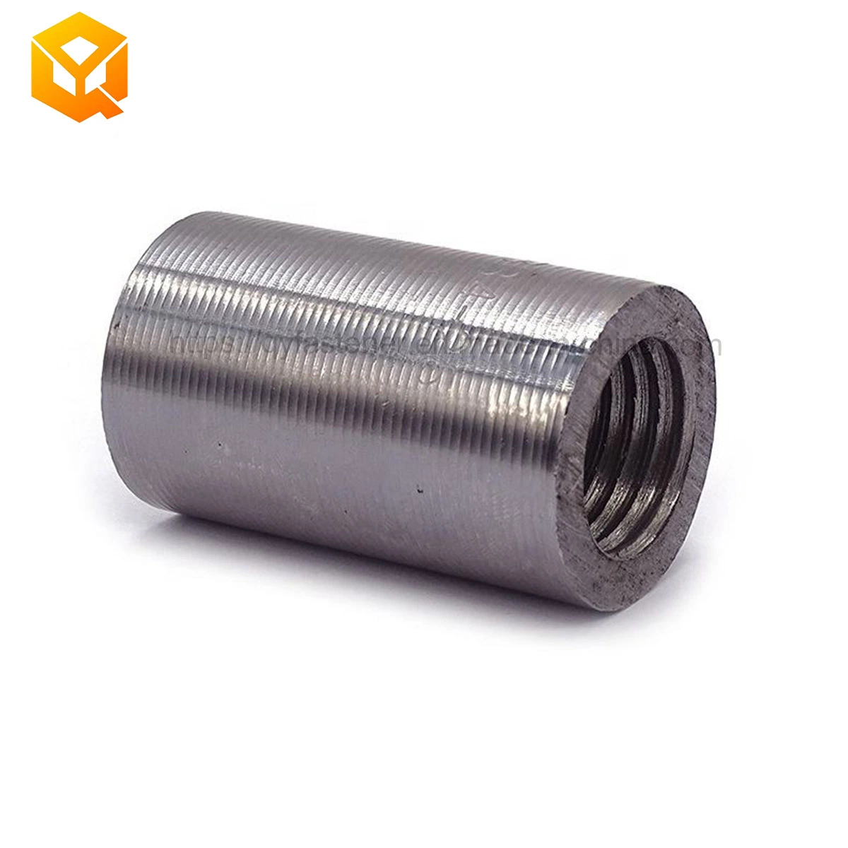 Building Grouted Coupler Reinforced Connecting Threaded Pipe Rebar Embedded Sleeve