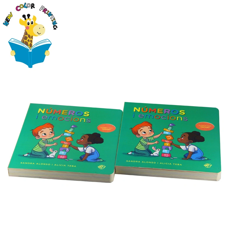 Numbers and Shapes Die Cut Children Learning Board Book