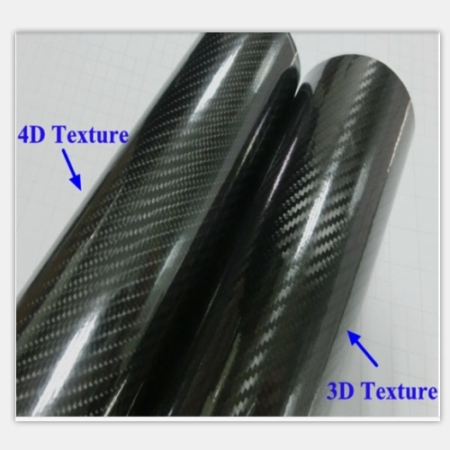 PVC Protect Wrap Self Adhesive 5D High Gloss Carbon Fiber