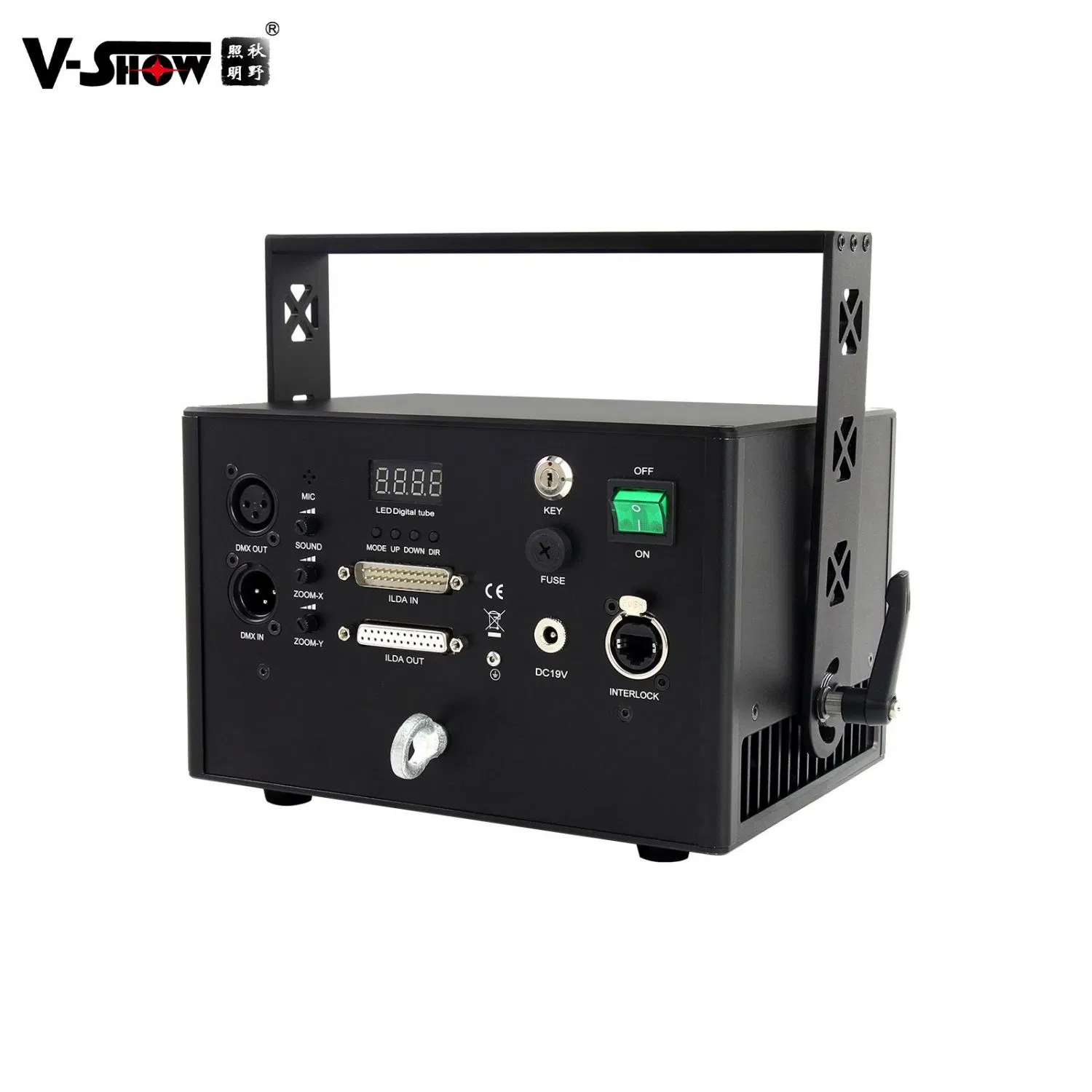 V-Show Strong Laser 6 Watt Animation Laser RGB DMX 512