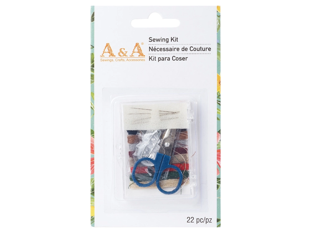 Customized Portable Storage Box Scissors Tape Measure Sewing Kit