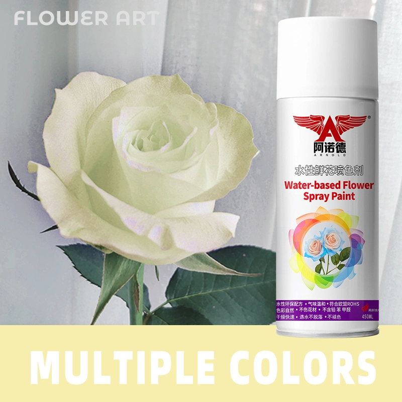 Arnold acuoso múltiples colores Flor Spray Pintura Aerosol