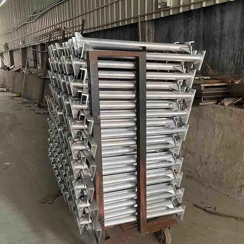 Ball Joint Handrail Industrial Grating Railing Grate Metal Stair Handrail