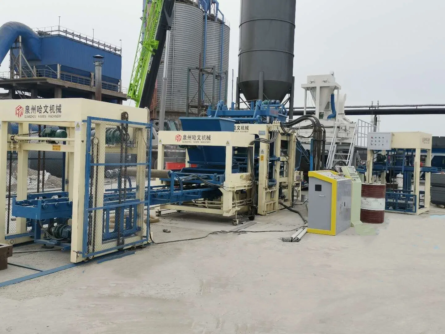 Concrete Hollow Block Production Line From China