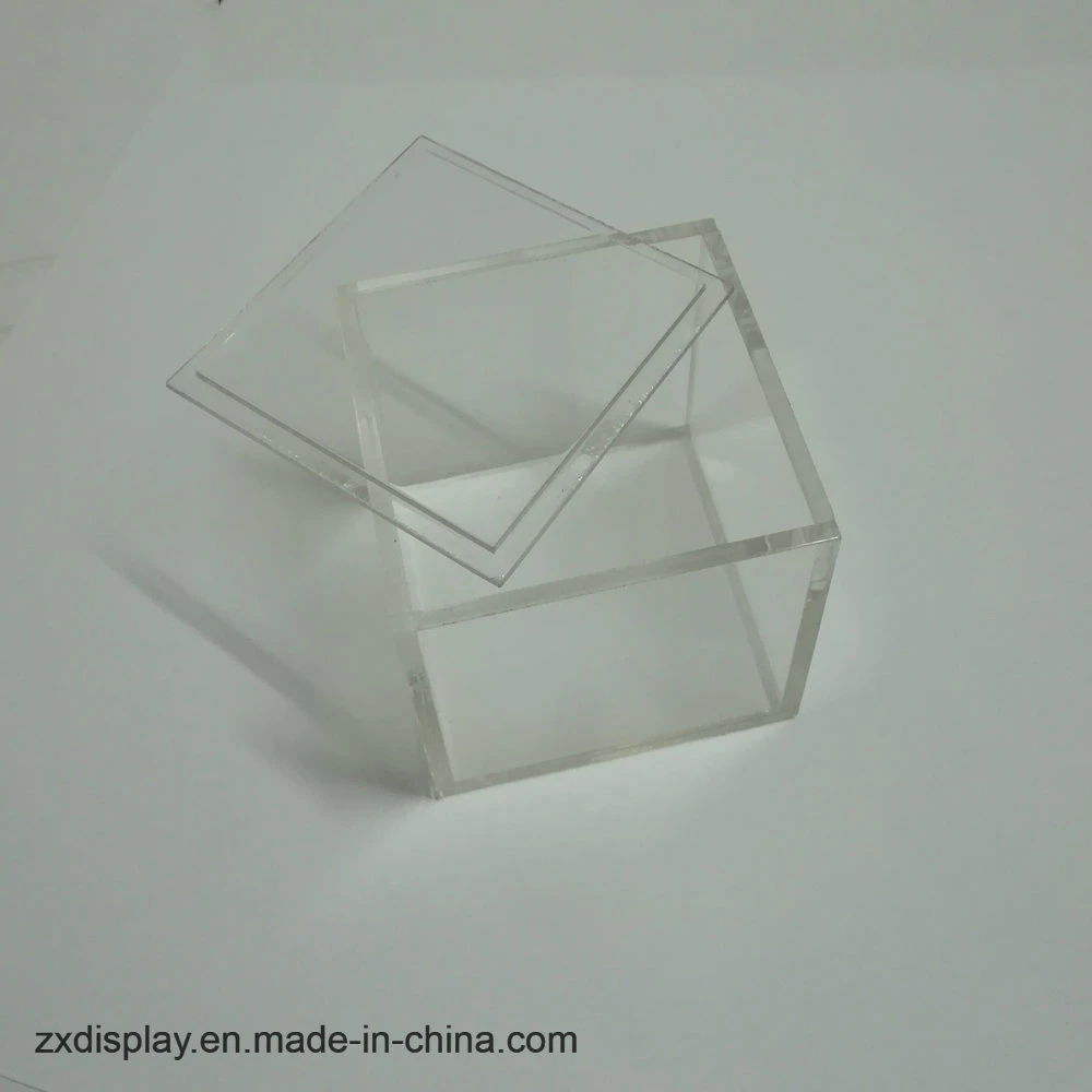 Customized Low MOQ Transparent Acrylic Small Gift Box