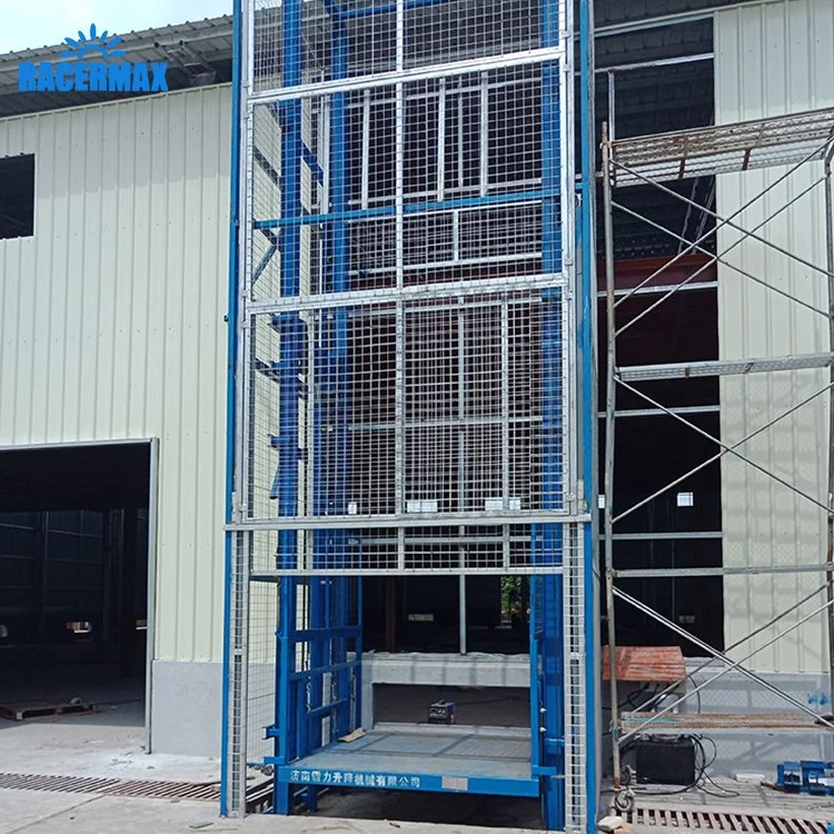 Building Material Shops Applicable Industries Hydraulic Cargo Lift