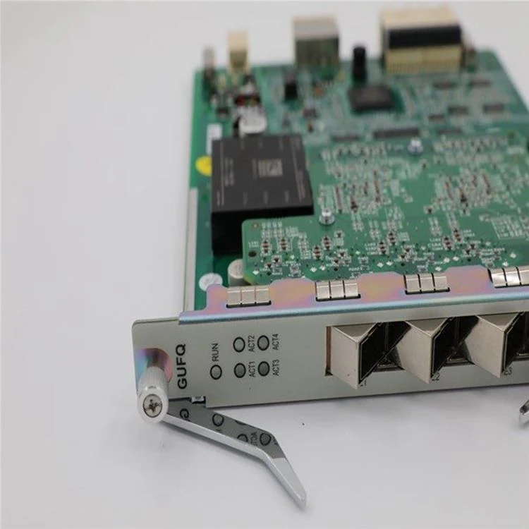 Gufq Uplink Card 4 Ports Ge/Fe Optical Interface Ethernet Uplink Board for Olt C300.