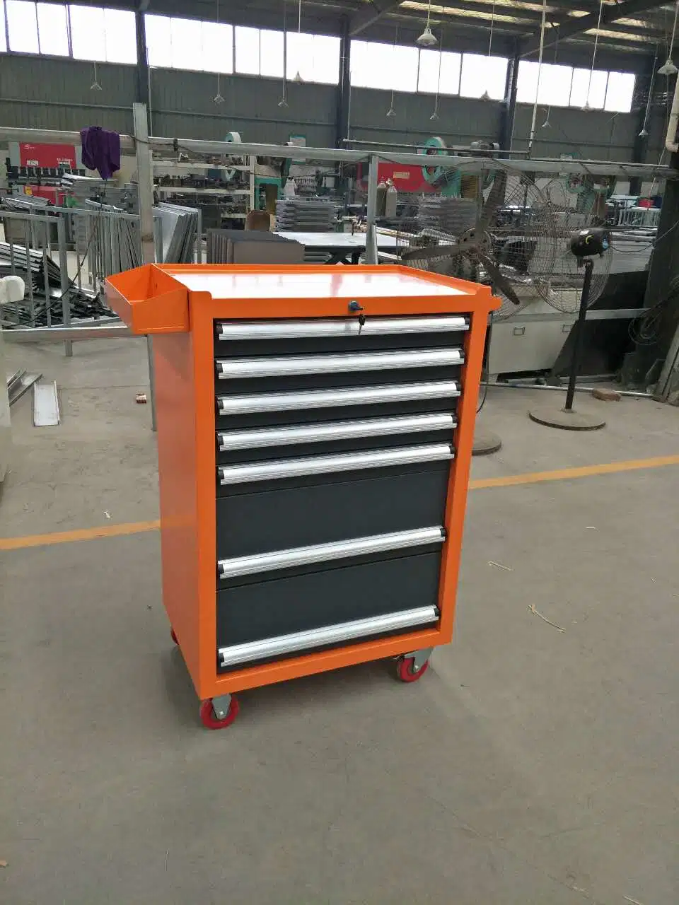 Heavy Duty Drawer Garage Storage Steel Tool Cabinet with Mechanic Trolley on Wheels Metal Tool Cabinet