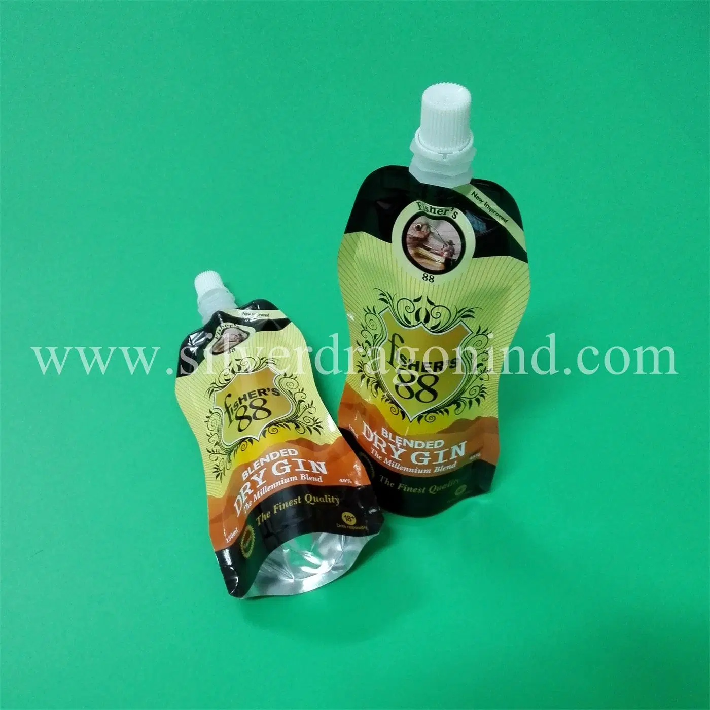 Customized Stand-up Pouch Bag with Spout for Milk Packing