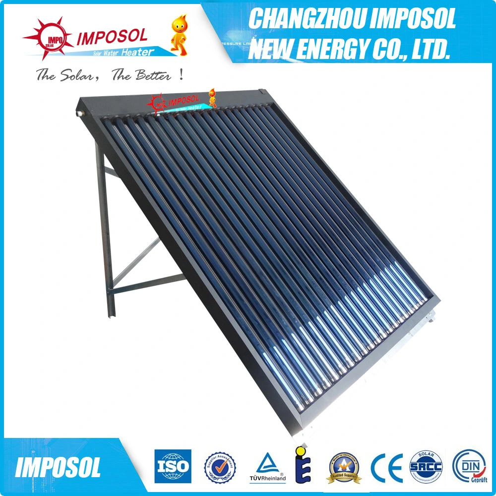 Non-Pressurized Solar Water Heater with aluminum Alloy Flame