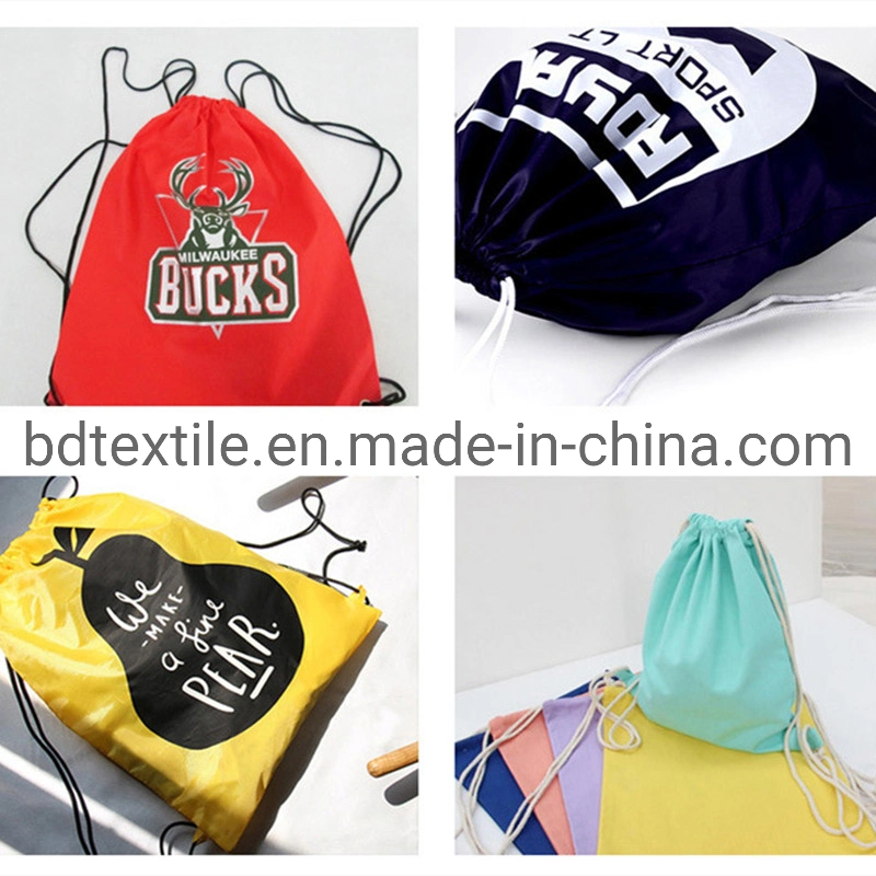 Shoe Bags Printed Drawstring Gift Backpack Bag