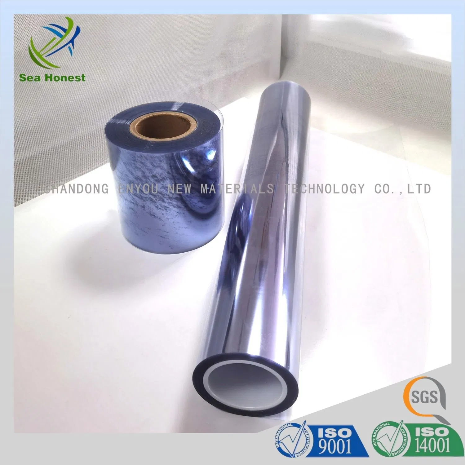 China Factory Pharma Grade Rigid PVC Clear Transparent 250 Micron for Medicinal