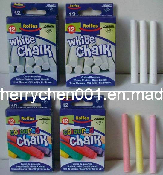 12 Piece Count Box School Chalk (SKY-503)