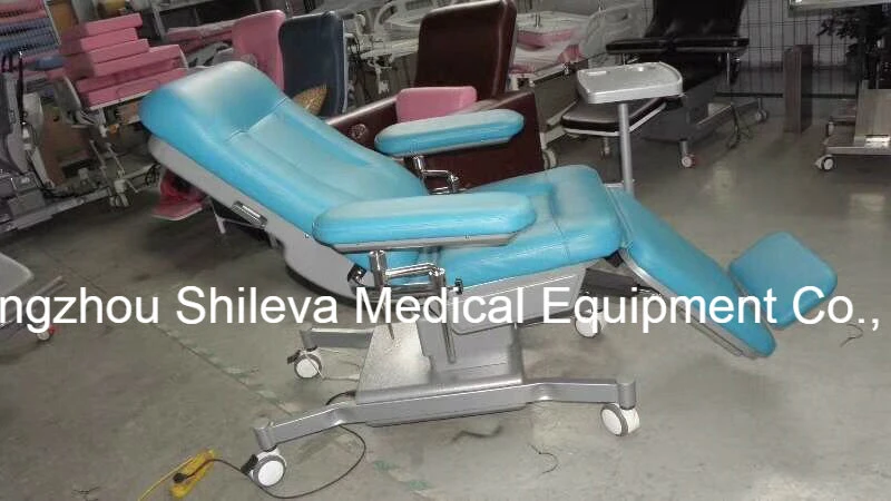 Electric Hospital Furniture Clinic Blood Infusion Chair Blood Stool Chairs