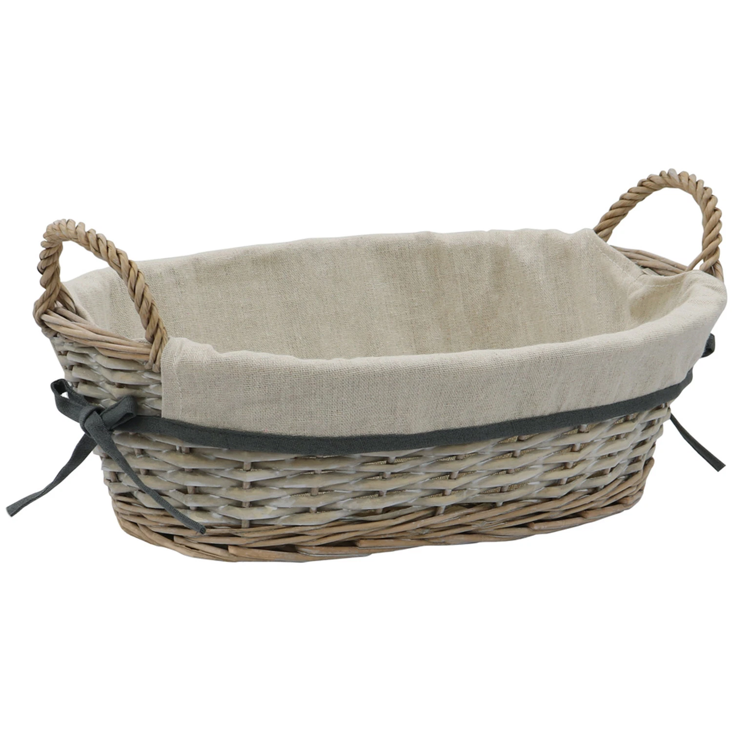 Hot vendendo Oval Willow Storage Cesta de tecelagem Cesta para casa Armazenamento