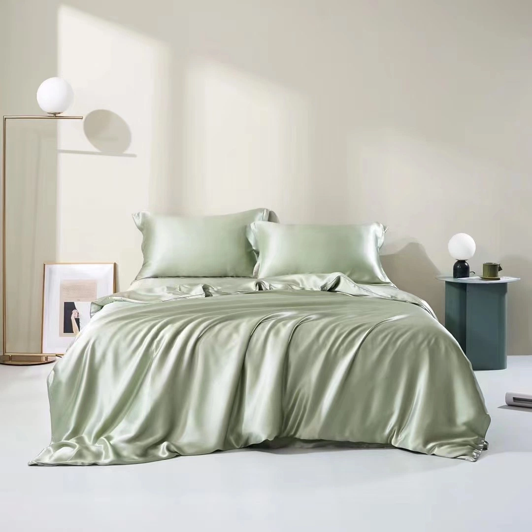 Oeko-Tex 100% Mulberryilk Bed Linen Sheet Bedding