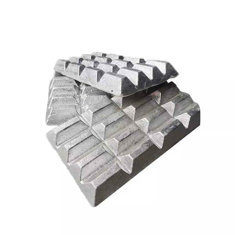 Цинковый сплав высокой чистоты Ingot Metal Ingot Zinc 99.995