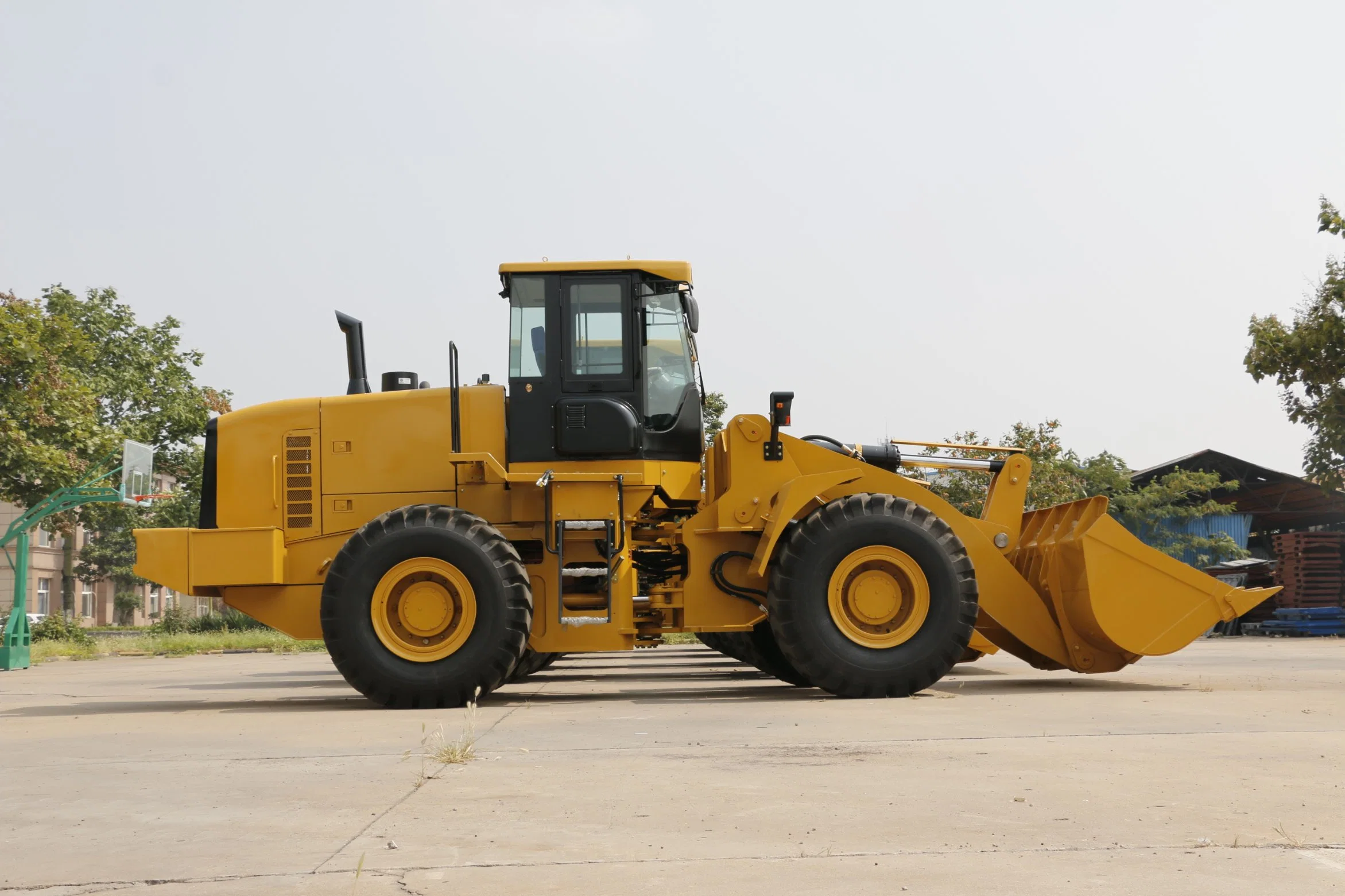 Chinese New Luqing Lq950 5ton Cabin Front End Construction Equipment Garden Farm Articulated Mini Shovels Small Mini Wheel Loader with CE Certificates